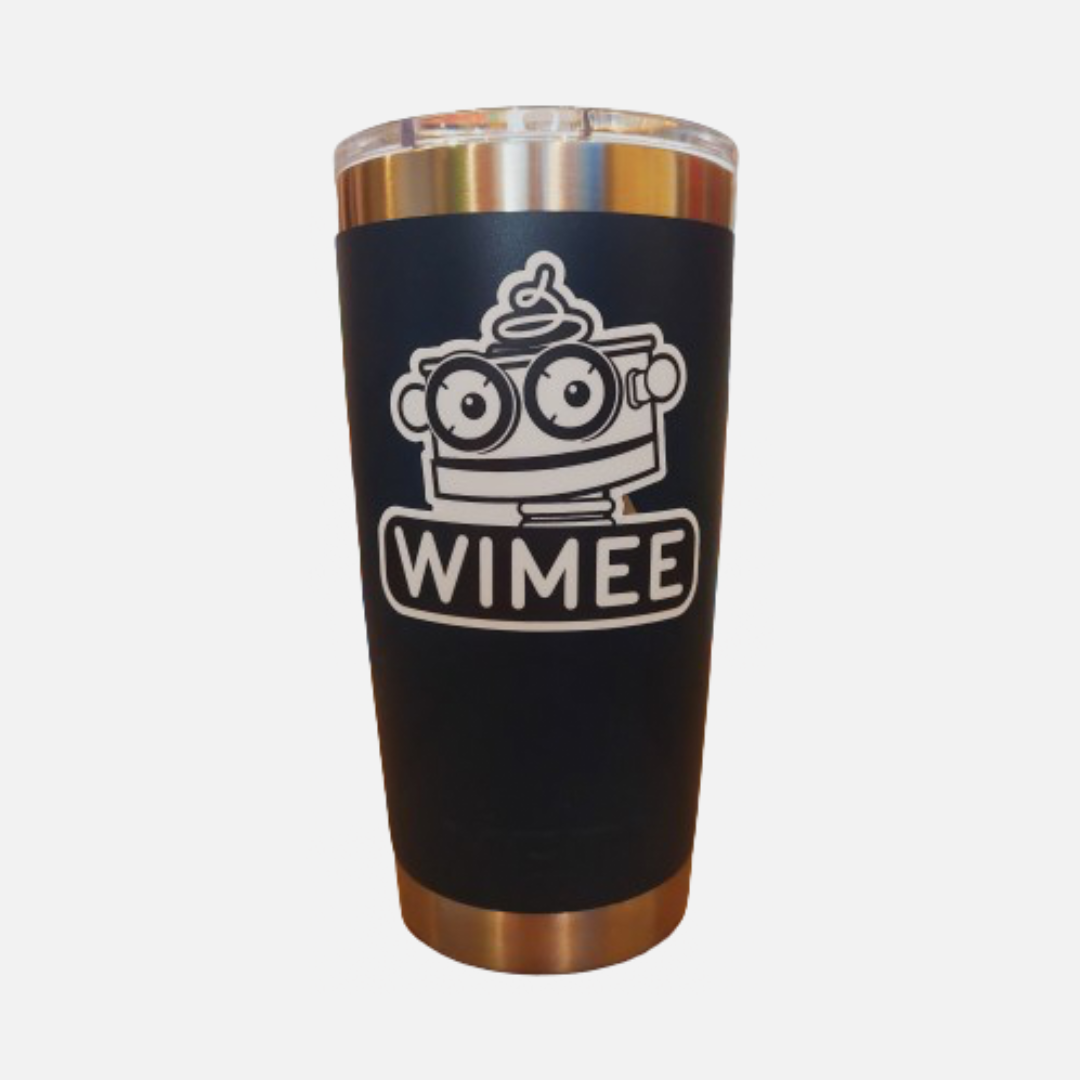 Wimee Sticker B/W head