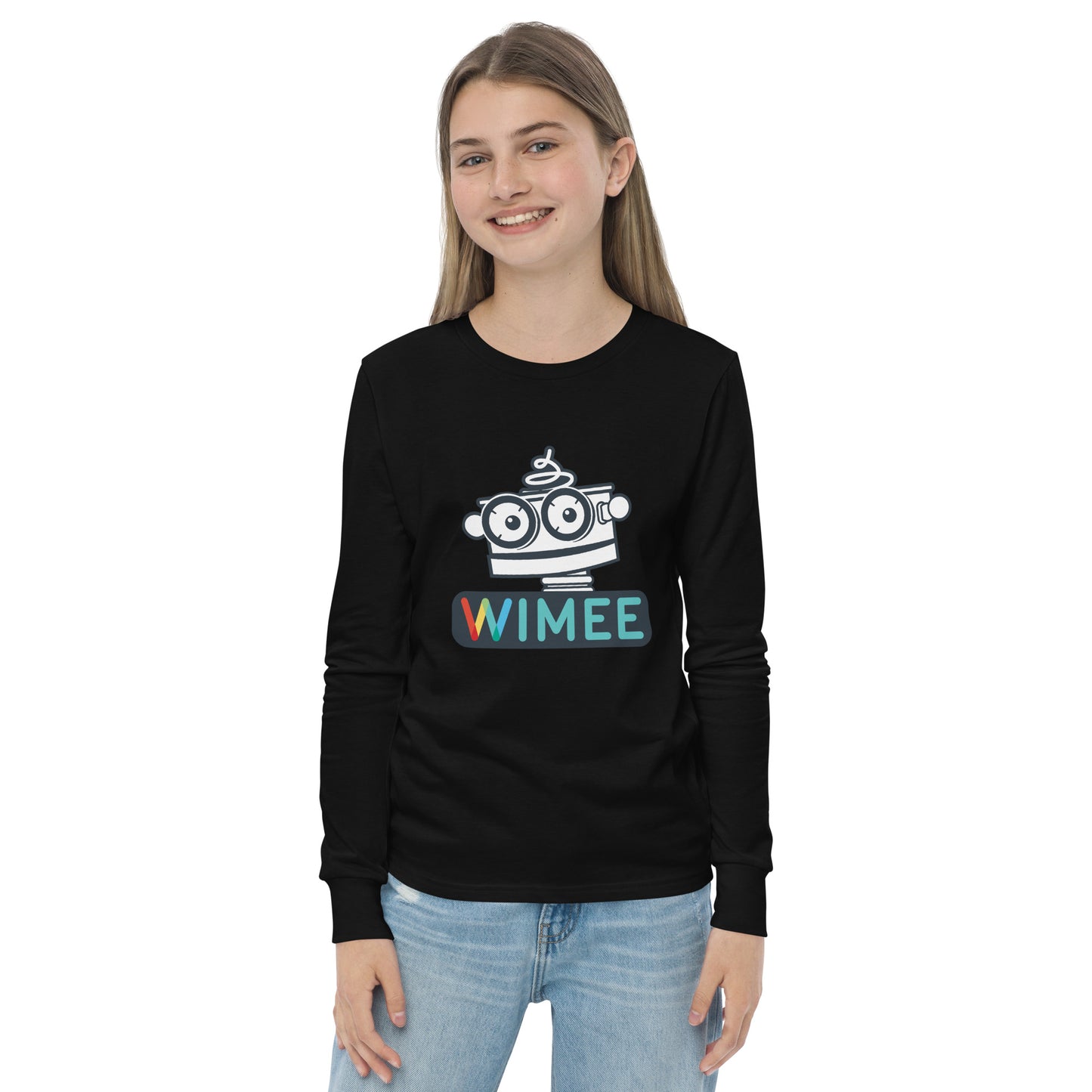 Wimee Kid Long Sleeve Tee - Wimee Logo