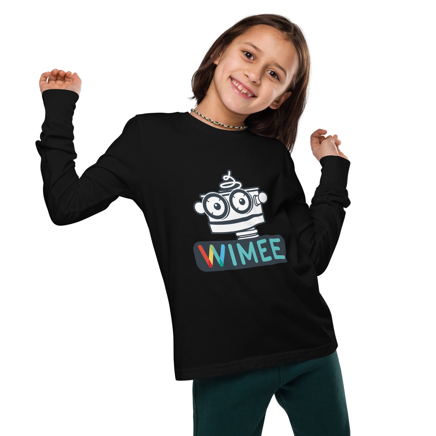 Wimee Kid Long Sleeve Tee - Wimee Logo
