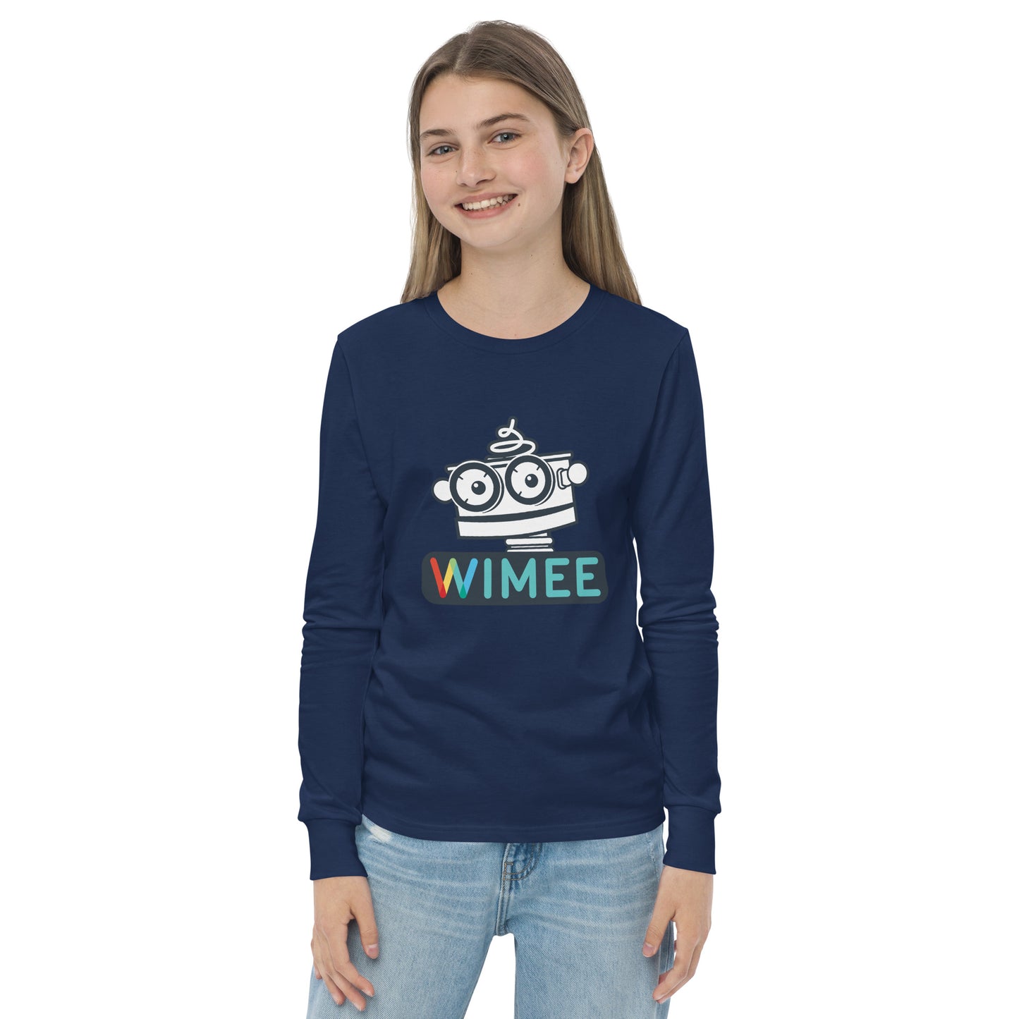 Wimee Kid Long Sleeve Tee - Wimee Logo