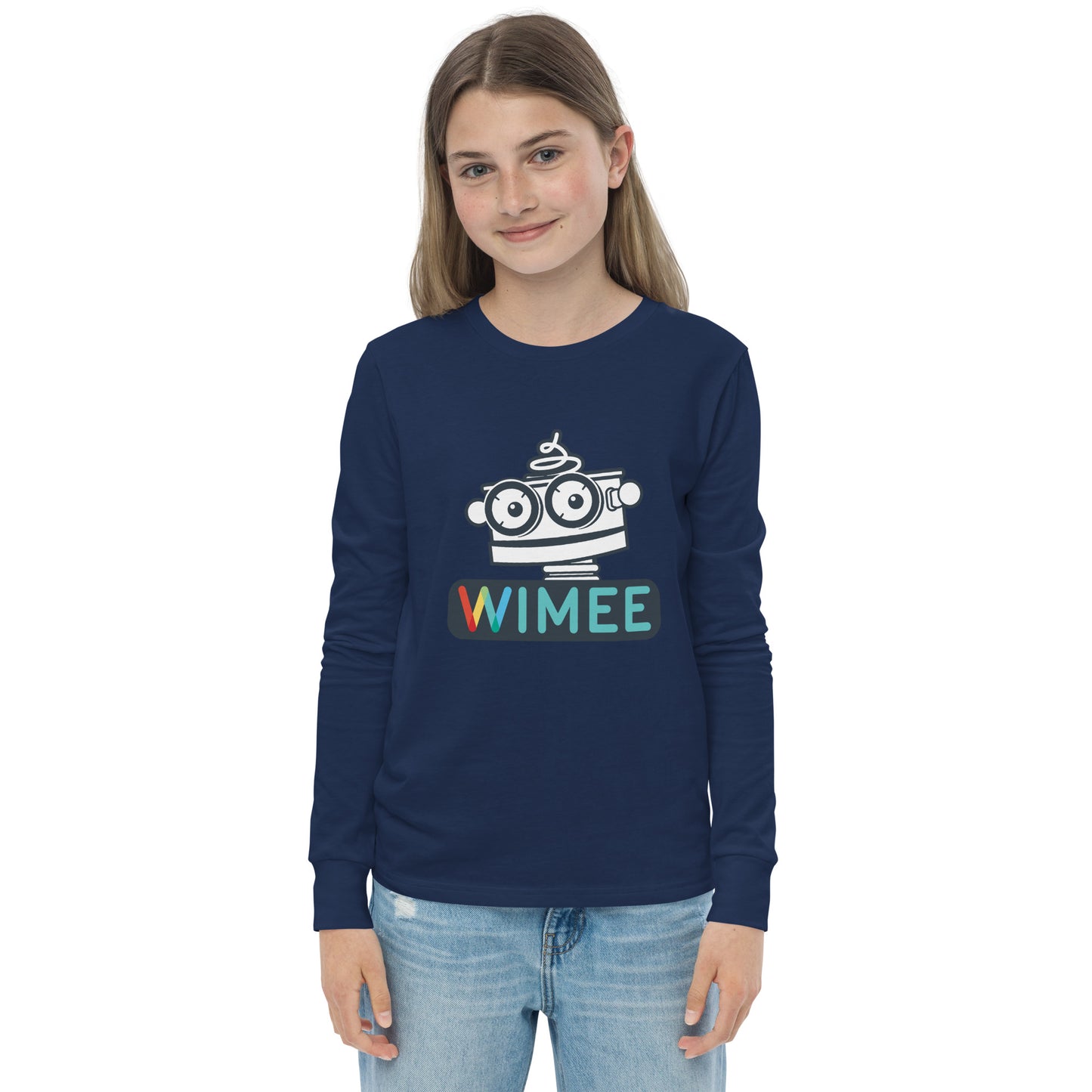 Wimee Kid Long Sleeve Tee - Wimee Logo