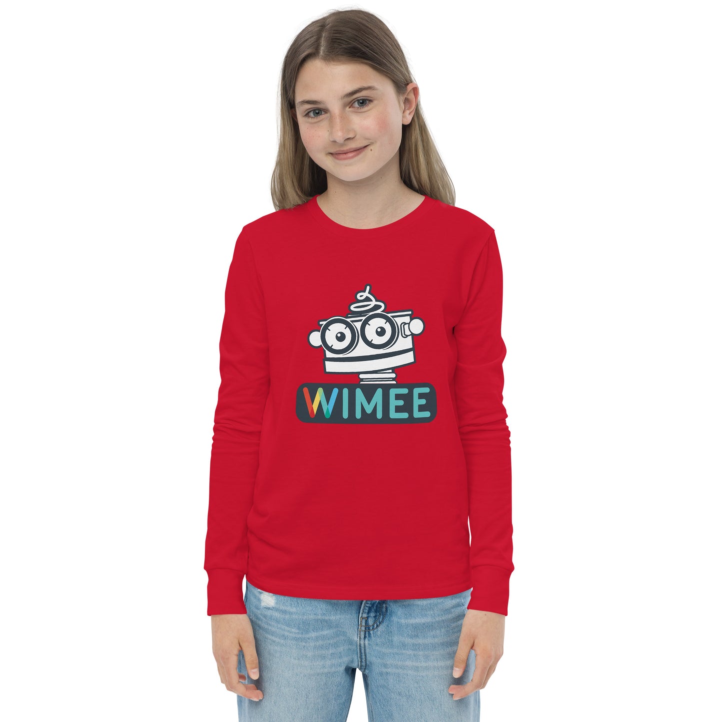 Wimee Kid Long Sleeve Tee - Wimee Logo