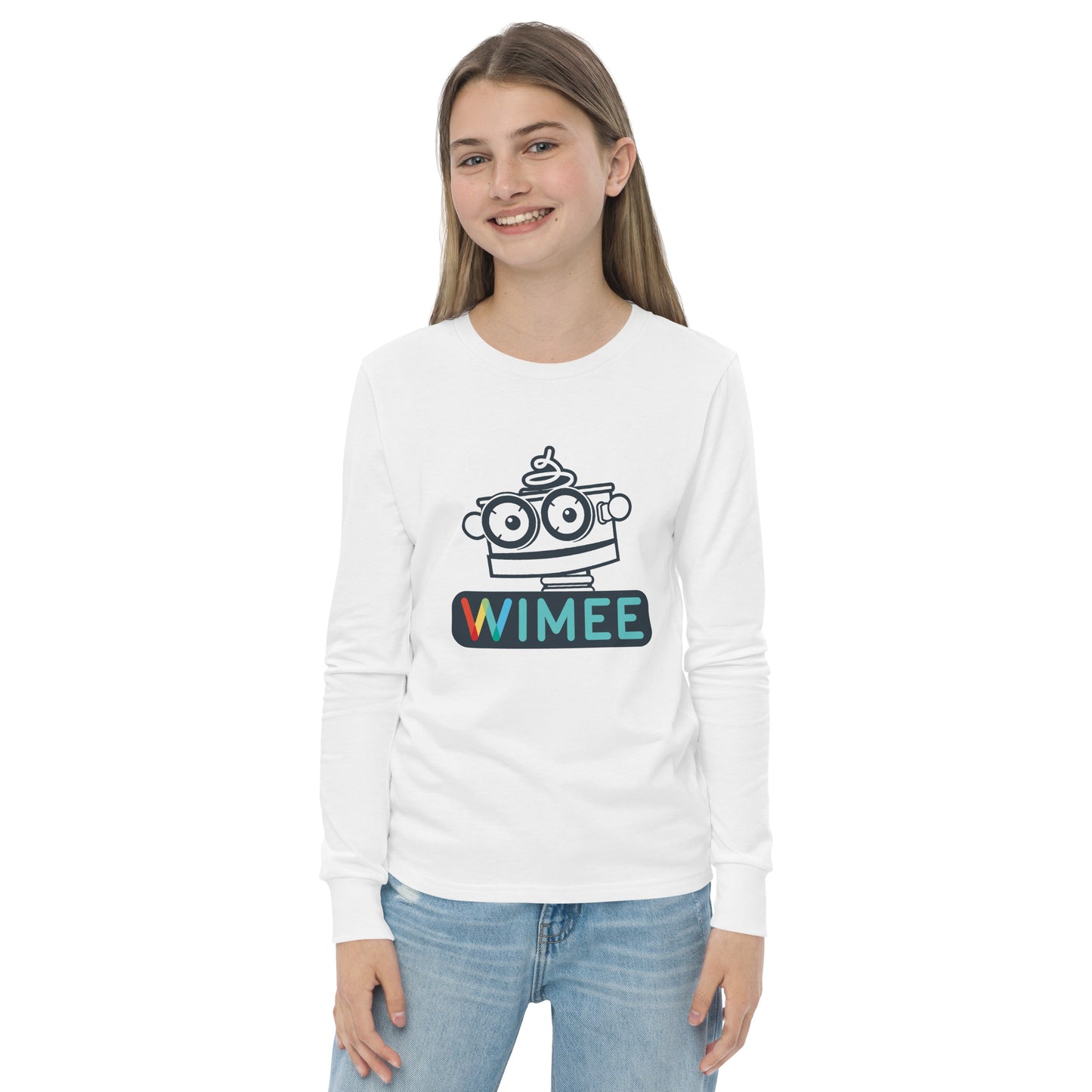 Wimee Kid Long Sleeve Tee - Wimee Logo