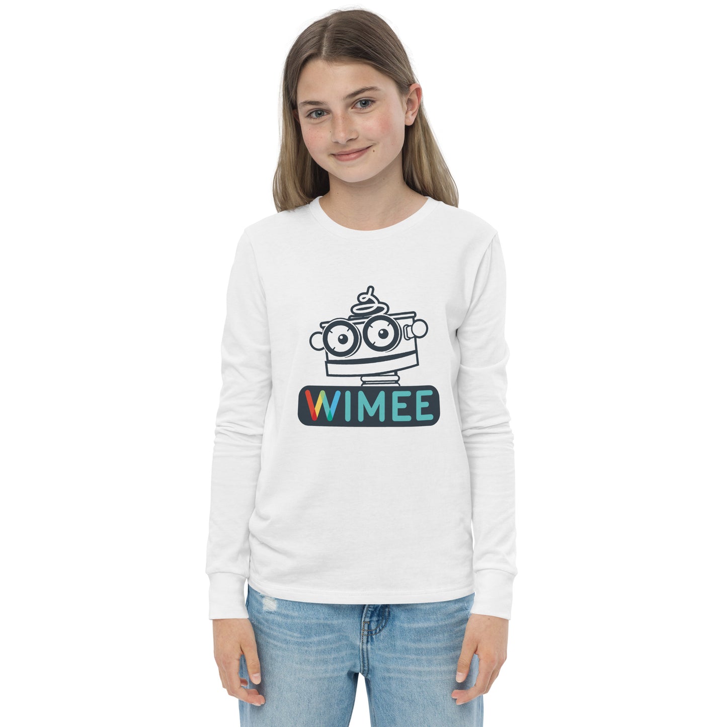 Wimee Kid Long Sleeve Tee - Wimee Logo